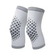 日本透气石墨烯护膝保暖艾草，加绒尼龙护膝盖空调房透气护腿护具