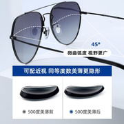 2024太阳镜男士开车专用遮阳眼镜防紫外线强光，驾驶偏光墨镜潮