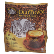 旧街场白咖啡(白咖啡，)袋装15条装马版正宗怡保速溶咖啡经典香滑oldtown