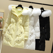 棉衣女2023冬季加厚棉袄，洋气外套今年流行中长款羽绒棉服