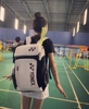 2024羽毛球包双肩(包双肩)背包，女款运动健身yy网球，包yoenx包韩版单肩