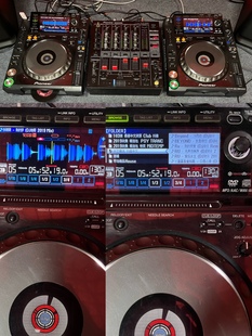 酒吧dj打碟套装 先锋cdj2000nexus 2代 4路混音台 u盘 波纹显示屏