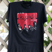 Extreme极端乐队美式街头摇滚周边vintage复古短袖男女朋克风T恤