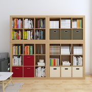 收纳柜子自由组合格子柜儿童，书架简易置物架多功能，储物z柜落地书