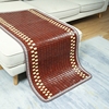 夏季沙发垫麻将竹块坐垫巾罩套凉席防滑竹垫子，布艺凉垫定制订做