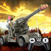 儿童玩具礼物时尚遥控大型充电红外线，对战遥控汽车灯光音乐坦克模