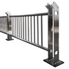 定制304桥梁防撞栏杆不锈钢复合管工程河道护栏不锈钢立柱定 制厂