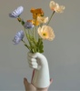简约现代陶瓷花瓶中小号摆件北欧风餐桌干花欧式客厅居家高档插花