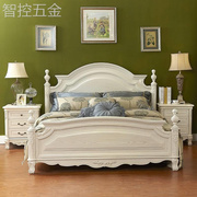 欧式床实木公主床双人床，白色田园法式轻奢1.8米简约现代主卧