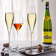 捷克进口RONA水晶玻璃香槟杯 高脚杯酒店家用气泡酒杯天鹅红酒杯
