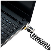 美国笔记本电脑密码锁三代肯辛通锁，防盗免钥匙，可伸缩便携安全锁
