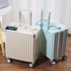 旅游箱子拉杆箱大容量便携式小登机箱女士行李箱2023年旅行箱