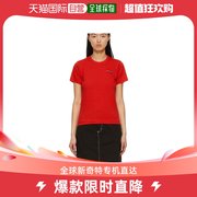 香港直邮潮奢commedes，garconsplay女士徽标圆领，短袖t恤