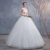 韩式婚纱2024新娘，森系超仙气质梦幻星空，简约显瘦齐地款出门纱