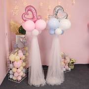 气球立柱路引支架婚庆婚礼生日结婚婚房场景布置珠宝店氛围装饰品