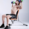 仰卧板哑铃凳多功能，仰卧起坐板腹肌健身器材，可折叠健身椅卧推
