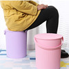 幼儿园桶凳收纳水桶凳塑料，加厚洗澡桶手提可坐儿童便携式大号带盖