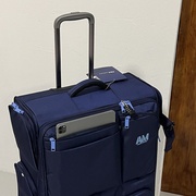 牛津布17寸行李箱超轻拉杆箱24多功能商务旅行箱28寸大容量皮箱子