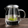 加厚玻璃泡茶壶耐高温可加热过滤红绿杯子家用功夫茶具带盖花茶壶