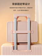 手提行李箱小型轻便复古化妆14寸学生大容量短途可套拉杆旅行箱子