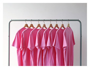 230克重磅厚实蜜桃粉桃红色，粉红色纯棉短袖，t恤男女情侣宽松潮流