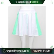 韩国直邮j.lindeberg金林德伯格裙子女款，白色绿色拼色潮流裙裤