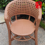 小藤椅子靠背椅j传统编织藤椅小号阳台，矮藤椅老人椅休闲椅儿童椅