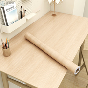 木纹桌面贴纸桌布自粘防水防潮原木色桌贴柜子书，桌子贴膜家具翻新