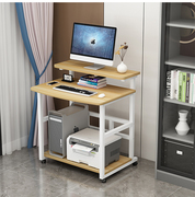 小型电脑桌家用台式迷你书桌可移动床边桌简易小户型6074cm电脑桌