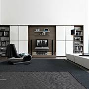 钢琴烤漆电视柜客厅现代简约电视柜视听组合电视背景墙柜电视柜地