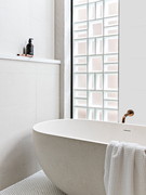 日式侘寂风素雅奶，白色瓷砖浴室卫生间仿古砖客厅，地砖厨房哑光墙砖