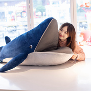 虎鲸抱枕海洋馆纪念品，公仔毛绒玩具鲸鱼海豚大号布娃娃玩偶礼物