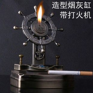 多功能十二生肖个性创意烟灰缸，台式打火机办公室，家庭摆件装饰品潮