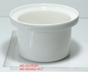 美的电炖锅配件 MD-DG30E201/ MD-DG30Q2-412 陶瓷内胆 白瓷 