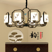 新中式吊灯复古禅意中国风客厅餐厅茶楼书房酒店大厅设计创意吊灯