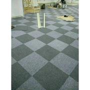pvc方块地毯办公地毯防火客厅，地毯卧室地毯台球室50x50隔音地毯