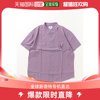 日本直邮OBEY 男女同款格纹半袖衬衫 适合街头风格和基础 宽休闲