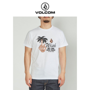 volcom钻石大牌男装高端户外夏装，短袖t恤2024夏季男士潮上衣