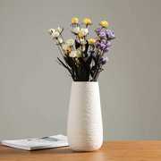北欧简约干花陶瓷花瓶现代电视柜餐桌鲜花插花摆件，欧式家居装