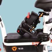 小型电动车儿童安全座椅电动脚踏车I折叠婴儿座椅前置加厚坐垫