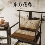 新中式红木椅垫坐垫抱枕靠枕，茶桌椅垫子实木，沙发垫太师.椅垫可定