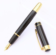 钢笔9018纯黑色铱金美工，钢笔成人书法练字手绘弯尖美工笔墨水笔