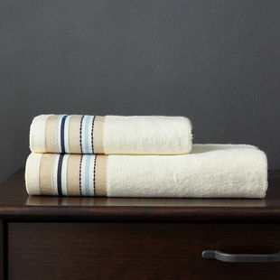 毛巾单浴巾(单浴巾)柔软吸收毛巾，三件套竹纤维毛巾礼盒套装自选乳