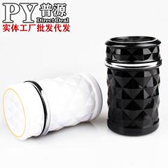 汽车车载烟灰缸 创意个性有盖出风口悬挂式车内带盖LED灯车用烟缸