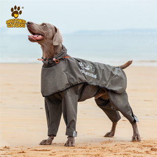 2024宠物雨衣中大型犬防水雨披四脚防水衣服高品质狗狗雨衣