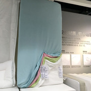 宜家 莱恩 婴儿床垫罩 婴儿床床笠 纯棉床笠 2件装60x120厘米