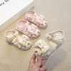 女宝宝公主凉鞋夏季包头镂空透气小童软底婴幼儿学步防滑夏款鞋子