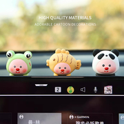 汽车中控台摆件可爱卡通loopy小海狸，露比屏幕显示屏装饰车内饰品