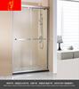 深圳简易淋浴房整体浴室，一字形304不锈钢，玻璃隔断移门沐浴房