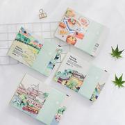 南京城市印象笔记本礼袋装 插画旅游纪念本子学生创意日记本